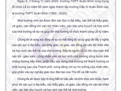 Thư Cảm Ơn