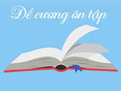 Đề Cương Giữa Học Kì I Năm học 2020-2021