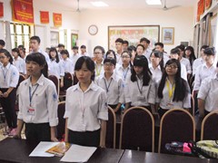 Đại hội chi đoàn mẫu 12A3