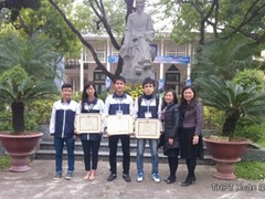 Hội thi intel isef thành phố năm học 2014-2015: Thành quả sẽ đến nếu ta chịu tìm tòi và sáng tạo