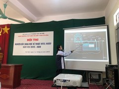 Hội Thi Nghiên Cứu Khoa Học Kĩ Thuật INTEL HASEF Cấp Cụm Năm Học 2019-2020