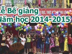 Lễ bế giảng năm học 2014-2015