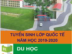 Tuyển Sinh Lớp 10 Chương Trình THPT Quốc Tế