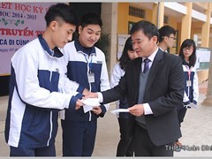 Kết quả xếp giải và danh sách đội tuyển thi học sinh giỏi cấp trường (2014-2015)