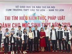 Cuộc Thi Tìm Hiểu Kiến Thức Pháp Luật Dành Cho Học Sinh THPT Năm 2019 