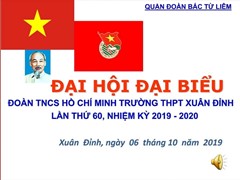 Đại Hội Đại Biểu Đoàn TNCS Hồ Chí Minh Lần Thứ 60