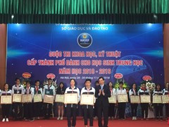 Hội Thi Khoa Học Kỹ Thuật Intel Isef Cấp Thành Phố Năm Học 2018-2019