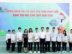 Cuộc Thi Tìm Hiểu Kiến Thức Pháp Luật Dành Cho Học Sinh THPT