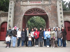 Tham quan, dã ngoại Việt Phủ Thành Chương-Đền Gióng
