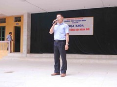 Ngoại khóa tổ Ngữ văn: Đất nước-Tiếng gọi ngàn đời
