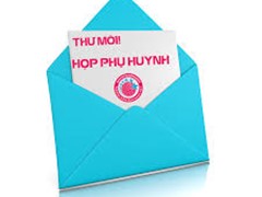 Thông Báo Mời Họp Phụ Huynh Sơ Kết Học Kì I Năm Học 2019-2020