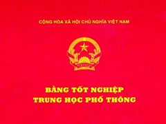 Thông báo trả bằng tốt nghiệp THPT khóa 57
