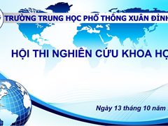 Hội thi Nghiên Cứu Khoa Học Intel Cấp Trường NH 2021-2022