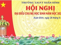 Hội Nghị Đại Biểu Cha Mẹ Học Sinh Năm Học  2021 – 2022