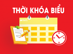 Thời Khóa Biểu áp dụng từ 06/9/2021
