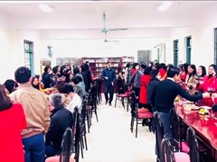 Gặp mặt CBGV-CNV nhân dịp đầu xuân Nhâm Dần