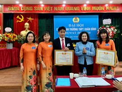 Trường THPT Xuân Đỉnh Tổ Chức Thành Công  Đại Hội Công Đoàn Cơ Sở Nhiệm Kì 2023-2028