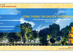 Hướng Dẫn PHHS Đăng Ký Chuyển Trường Trực Tuyến Cho Học Sinh Qua Hệ Thống