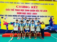 Chiến Thắng Tưng Bừng Tại Chung Kết Giải Thể Thao Học Sinh Quận Bắc Từ Liêm Năm Học 2023-2024