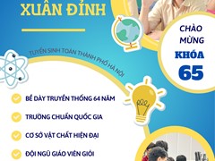 Thông báo về việc tuyển sinh vào lớp 10 năm học 2024-2025
