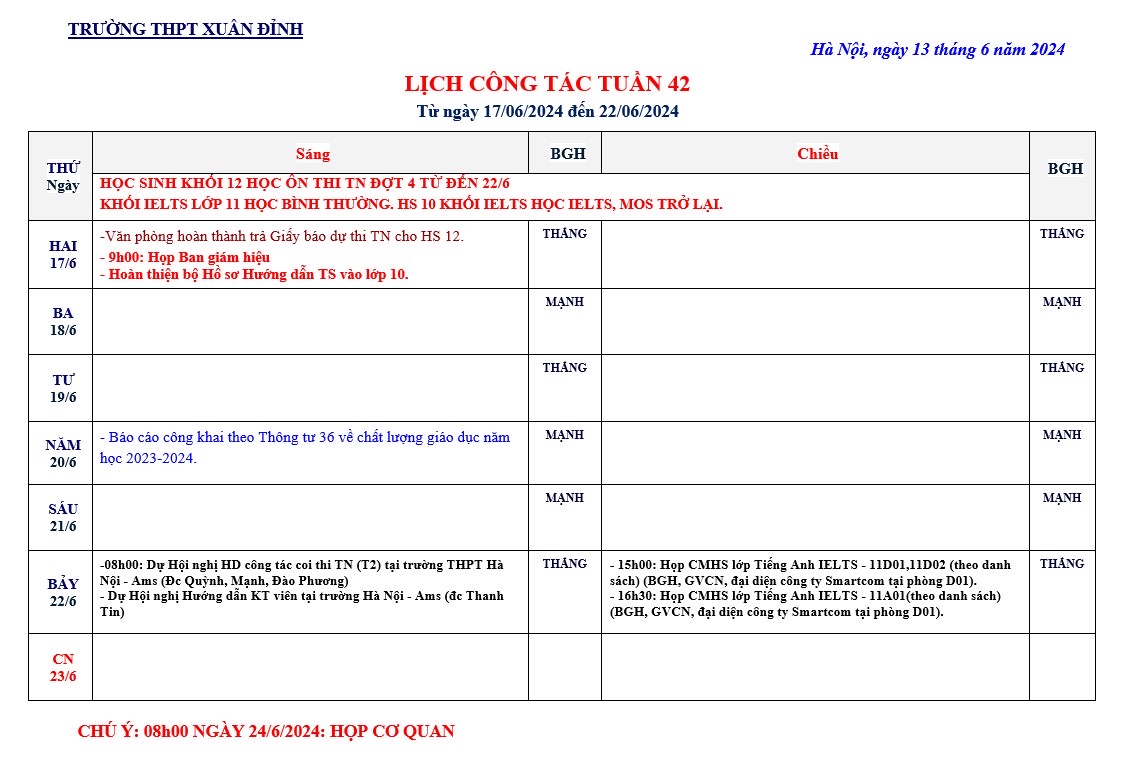 42. Lich Tuan 42 17.6 22.6.2024