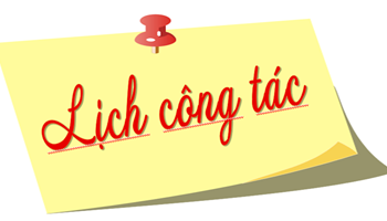 LỊCH CÔNG TÁC TUẦN 40 (NH: 2024-2025)