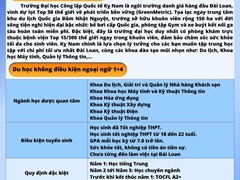 Cơ Hội Vàng Du Học Đài Loan Đặc Quyền Dành Riêng Cho Học Sinh THPT Xuân Đỉnh