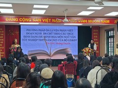 CHUYÊN ĐỀ SINH HOẠT MÔN NGỮ VĂN CỤM BẮC - NAM TỪ LIÊM CHỦ ĐỀ: ĐỔI MỚI, SÁNG TẠO TRONG DẠY HỌC VÀ KIỂM TRA  ĐÁNH GIÁ MÔN NGỮ VĂN CHƯƠNG TRÌNH GDPT 2018
