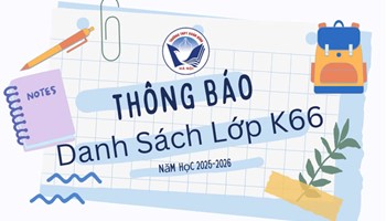 THÔNG BÁO DANH SÁCH HỌC SINH KHỐI 10 NĂM HỌC 2025-2026
