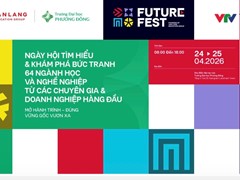 Ngày Hội Tìm Hiểu và Khám Phá Bức Tranh 64 Ngành Học và Nghề Nghiệp Từ Các Chuyên Gia & Doanh Nghiệp Hàng Đầu