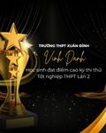 Danh Sách Tuyên Dương Học Sinh Đạt Điểm Cao Kì Thi Thử Tốt Nghiệp THPT Lần 2