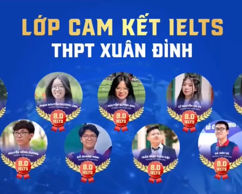 Tại sao HS chọn lớp Quốc tế tại trường THPT Xuân Đỉnh