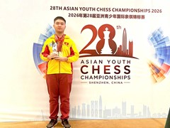 Học sinh Đinh Nho Kiệt lớp 11A7-Tỏa sáng trên đấu trường quốc tế