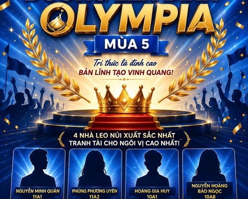 Trận chung kết đường lên đỉnh Olympia mùa 5 – Ai sẽ chạm tay vào vòng nguyệt quế danh giá?